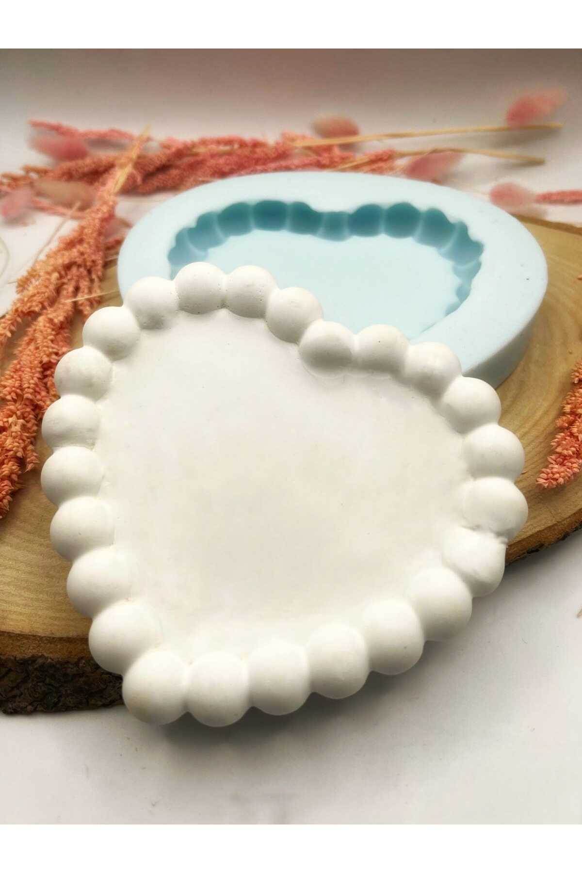 Bubble Kalp Tepsi Silikon Kalıp